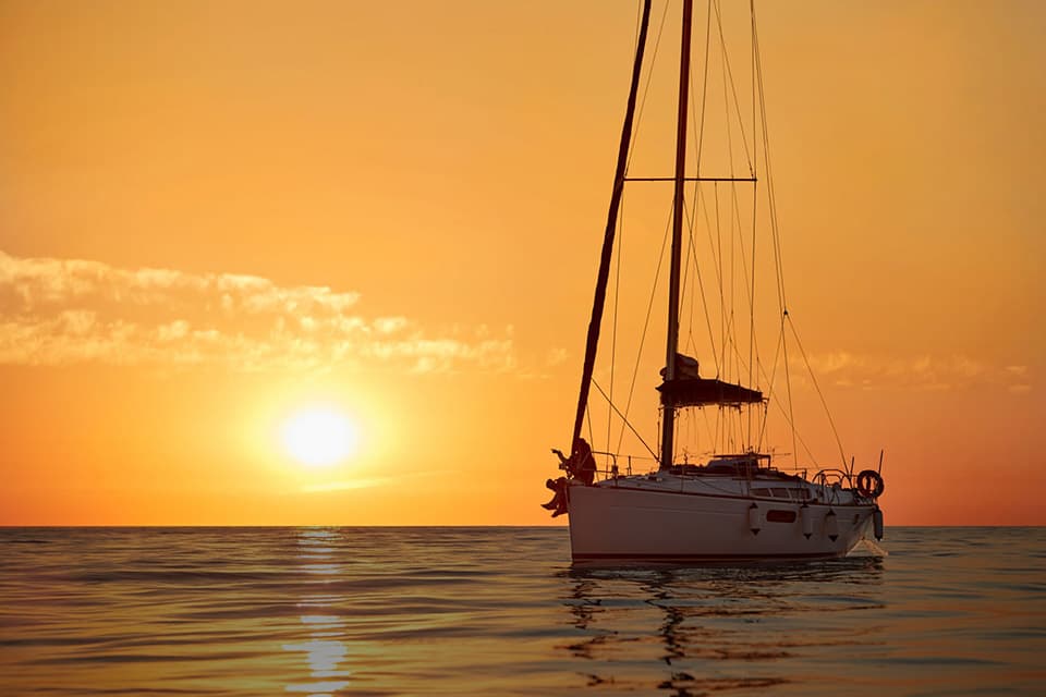Sunset yacht cruises in Turkey